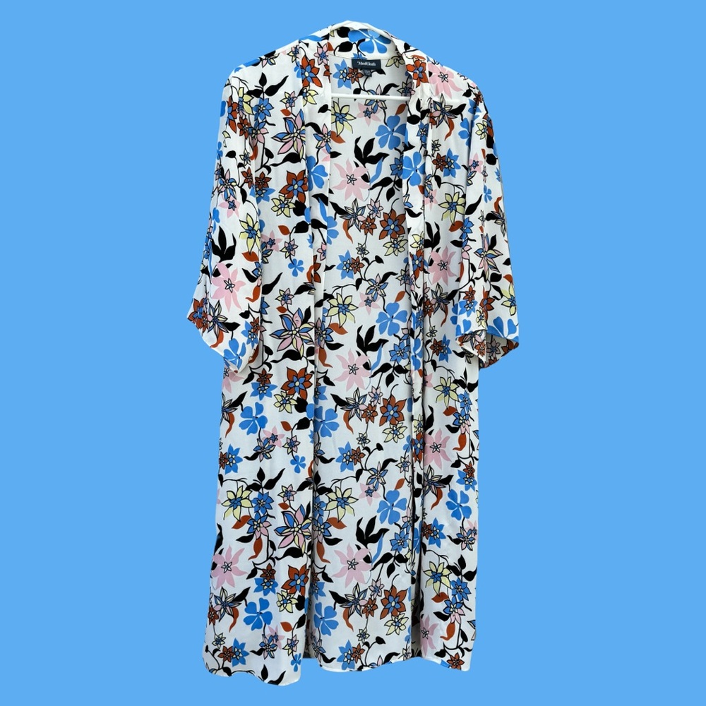 Modcloth Vibrant Floral Kimono